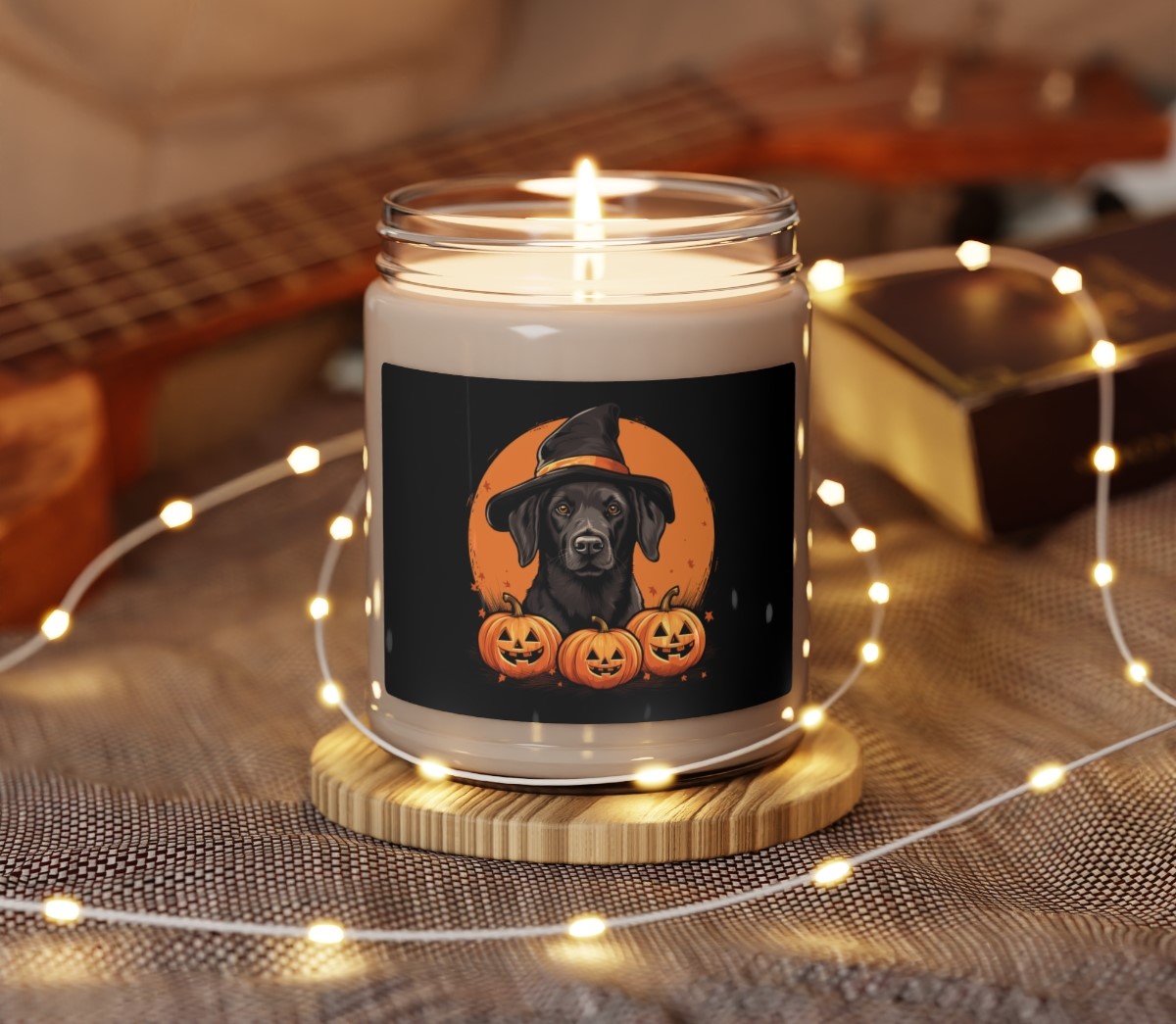 festive halloween dog candle your charming pets